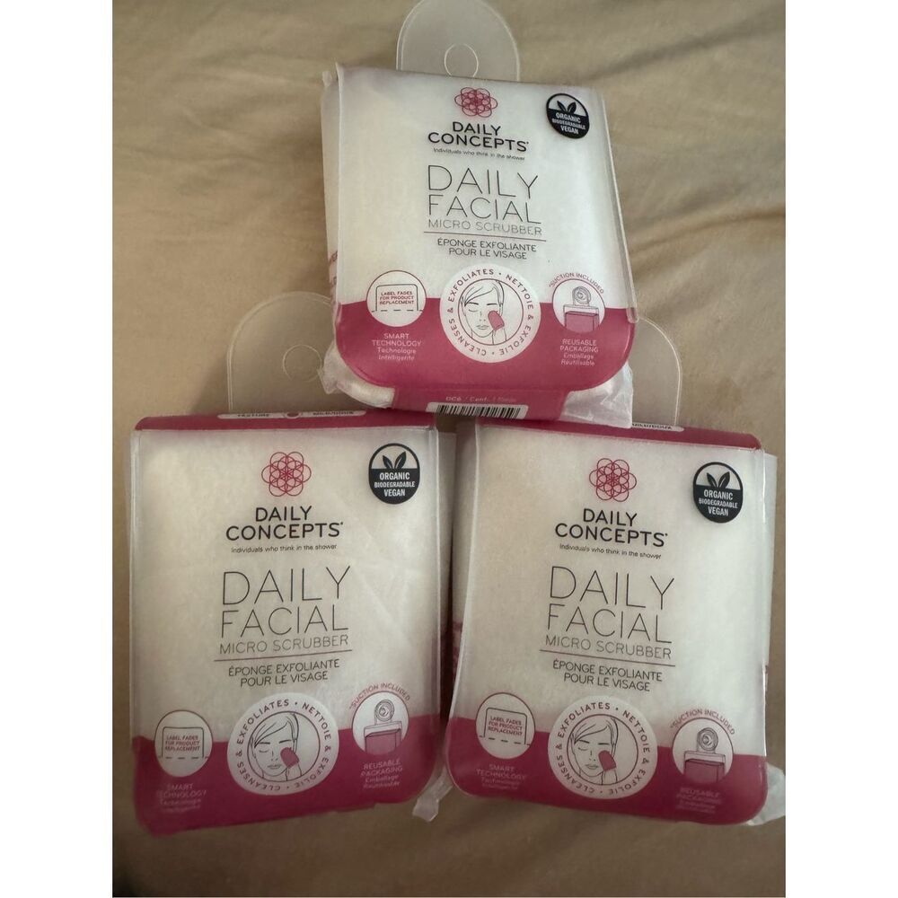 DAILY CONCEPTS Daily Facial Micro Scrubber bundle